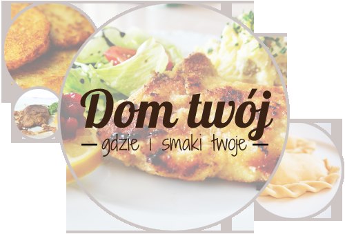 Grafika z potrawami z oficjalnej strony Bar Domowy; wspólna prezentacja obu lokali